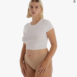 Organic Basics Core Brief Cotton Bikini Underwear Sz. XXL (5 Pack) - Hazelnut